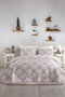 L'essentiel linge de maison Juego de colcha doble Post - Brown